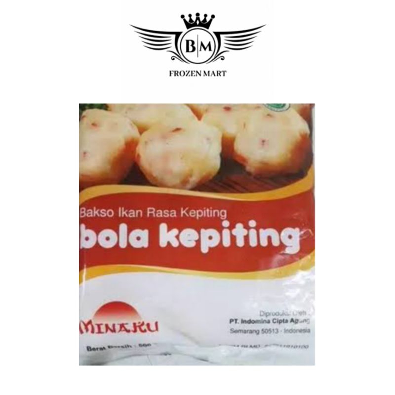 

Bola kepiting minaku 500gr