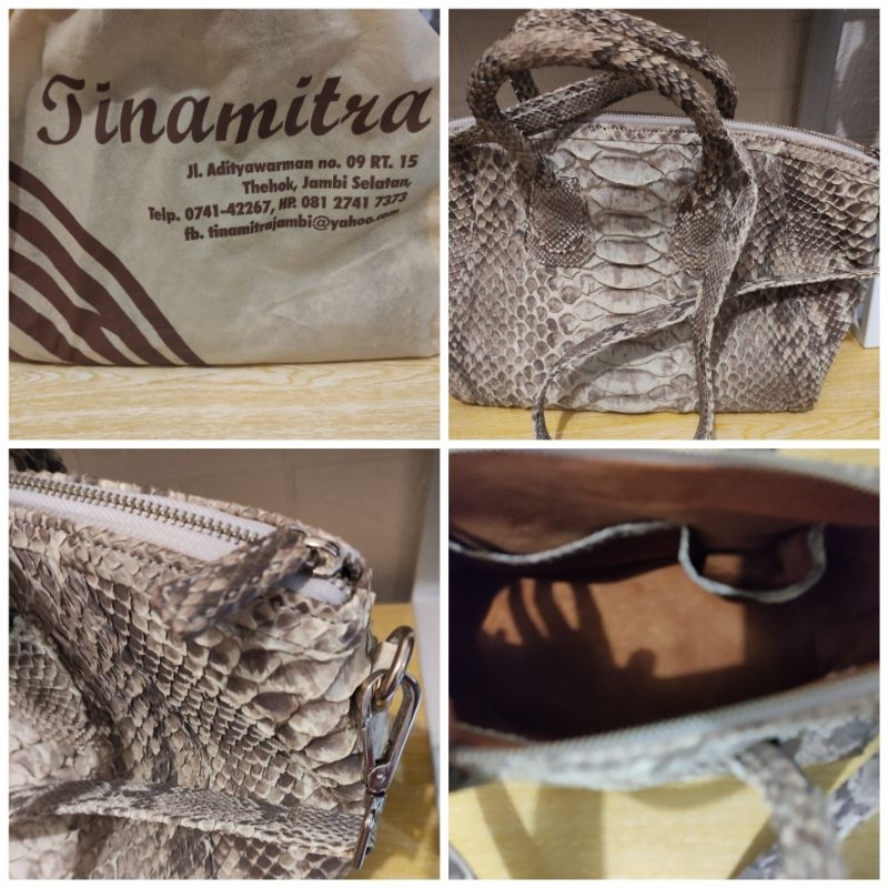 Preloved tas kulit