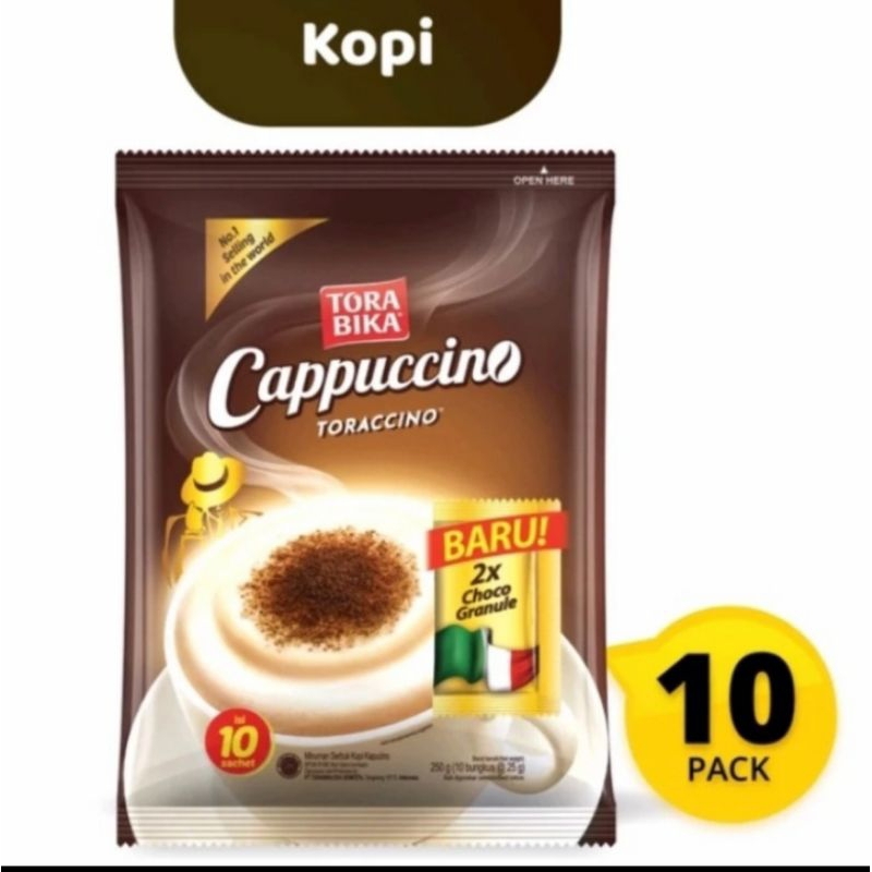 

torabika cappucino isi 10 pcs