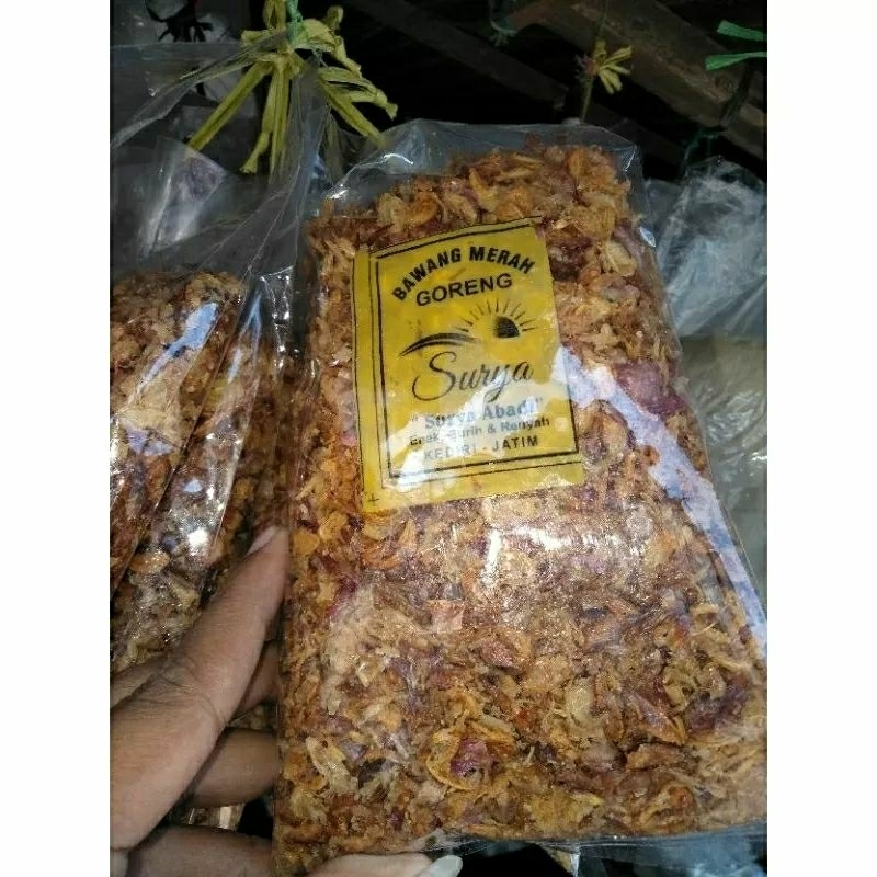 

brambang goreng gurih renyah 100% mantul