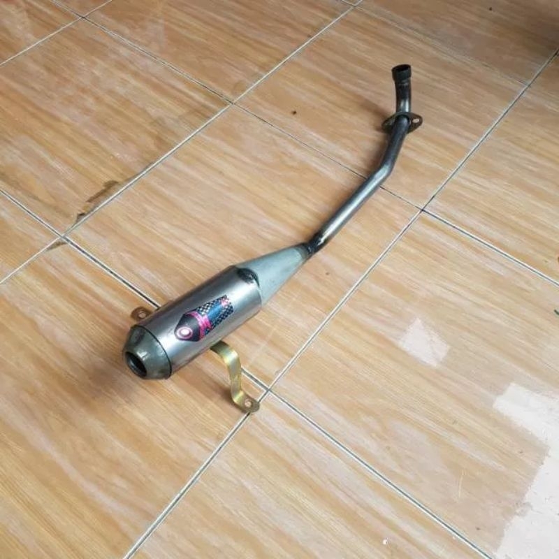 KNALPOT RACING  GALVANIS SHOGUN 110 - SHOGUN 125 MURAH