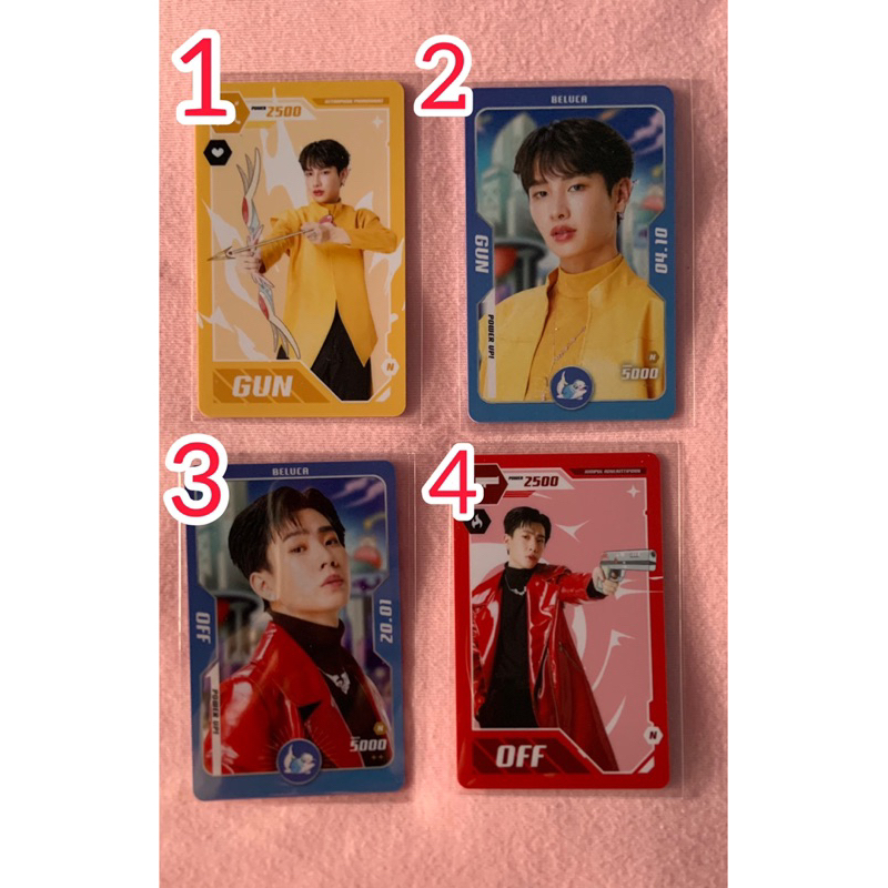 photocard beluca konser OFFGUN