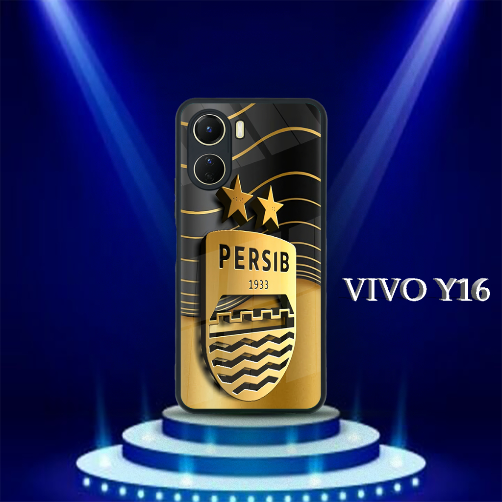 [CS02]Case Kilau Vivo Y16 | Casing Hp Vivo | Pelindung Smartphone MOTIF PERSIB