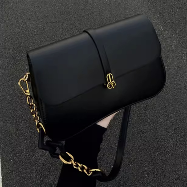 PREMIUM Tas Selempang Kulit Wanita Tas Hp Cewek Rantai Mini Bag/Tas Premium Wanita/Tas Bahu Vintage