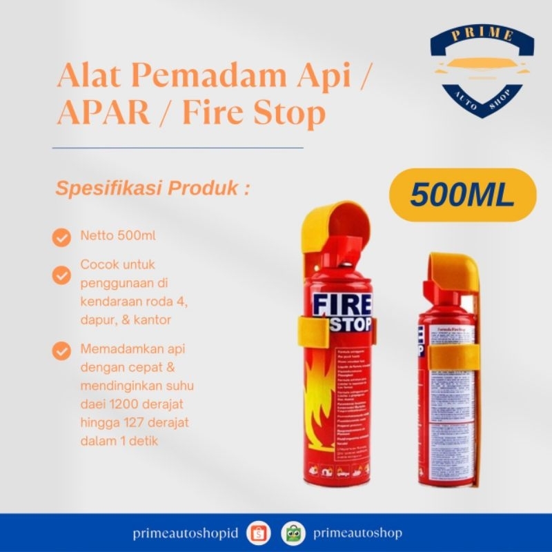 Pemadam Api Mobil / APAR Mobil / Alat Pemadam Api Kebakaran Ringan
