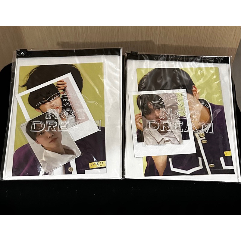 PHOTOCARD PC NCT DREAM SEASON GREETING 2022 SG2022 JENO JAEMIN