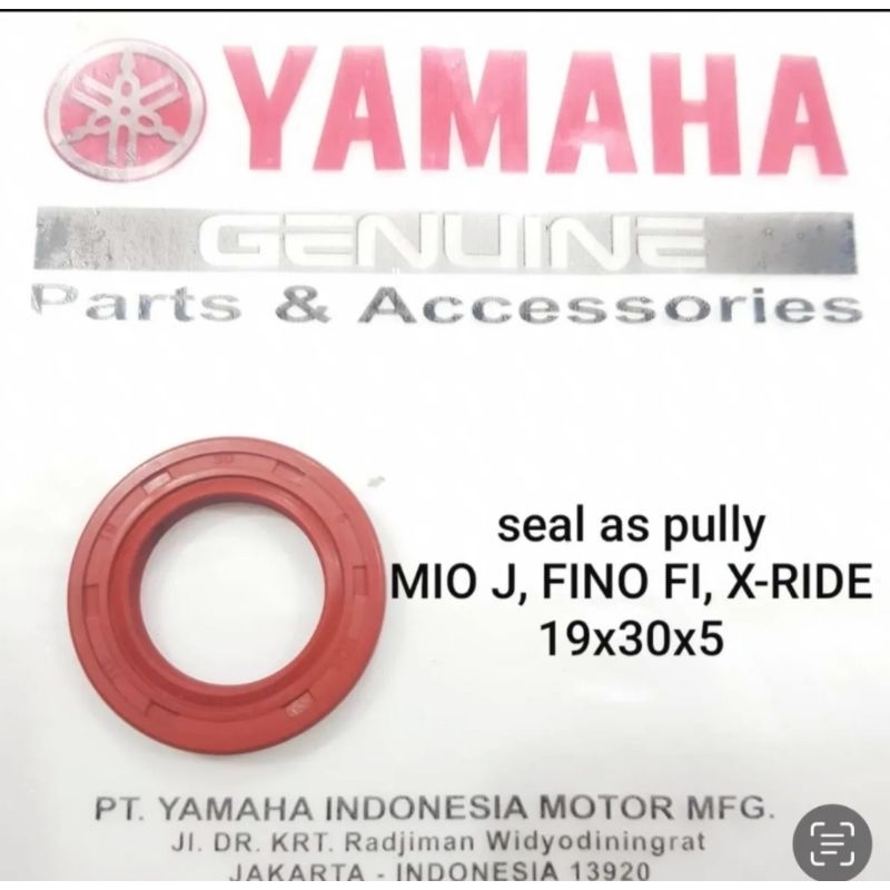SEAL AS PULLY RECING ORANGE MIO J MIO M3 FINO SOUL GT X RIDE 115 125 PNP YAMAHA 54P