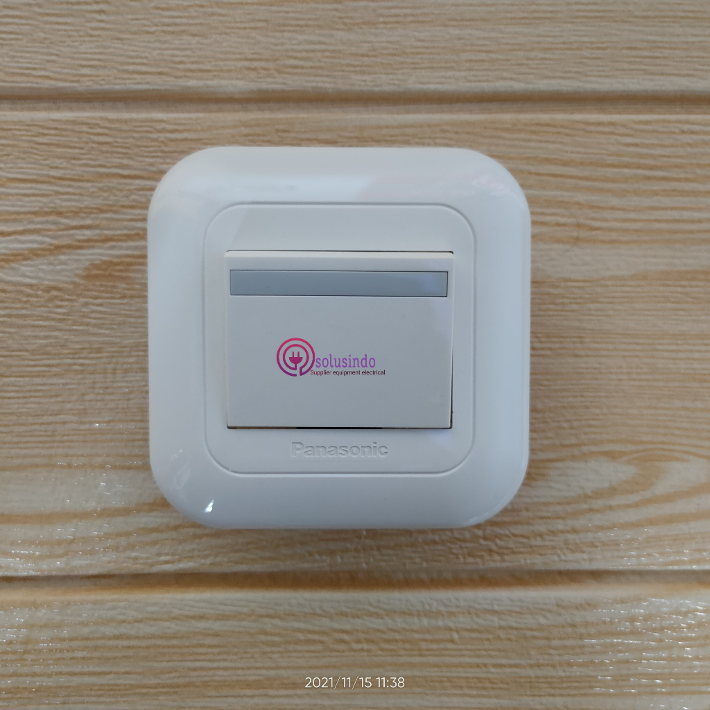SAKLAR HOTEL / SAKLAR TUKAR 1 GANG 2 ARAH PANASONIC