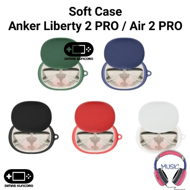 Soft Case Anker Liberty 2 PRO / Air 2 PRO silicone silikon soundcore cover bumper