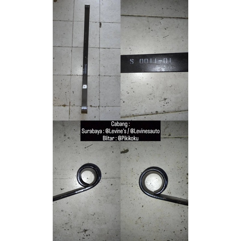 per belakang katana nomor 1 S011-1 merk Indospring / per daun katana nomor 1 / babok per katana bela