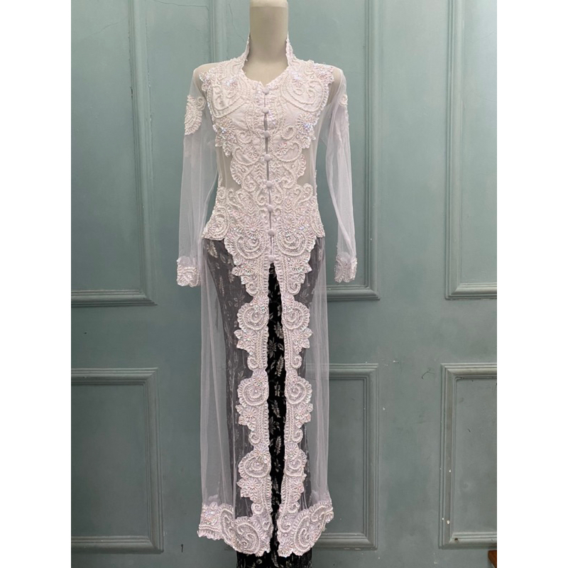 kebaya akad nikah/kebaya pengantin/kebaya full payet/kebaya akad nikah