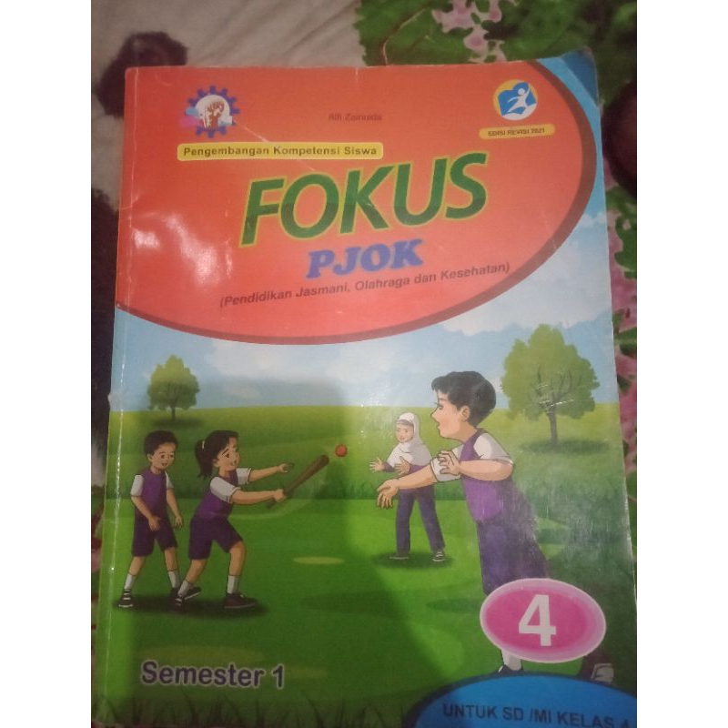 

buku fokus PJOK kelas 4 semester 1 (bekas)