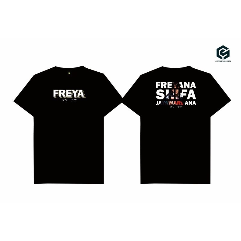 baju kaos jkt48 - freya jkt48 - shirt freya jkt48