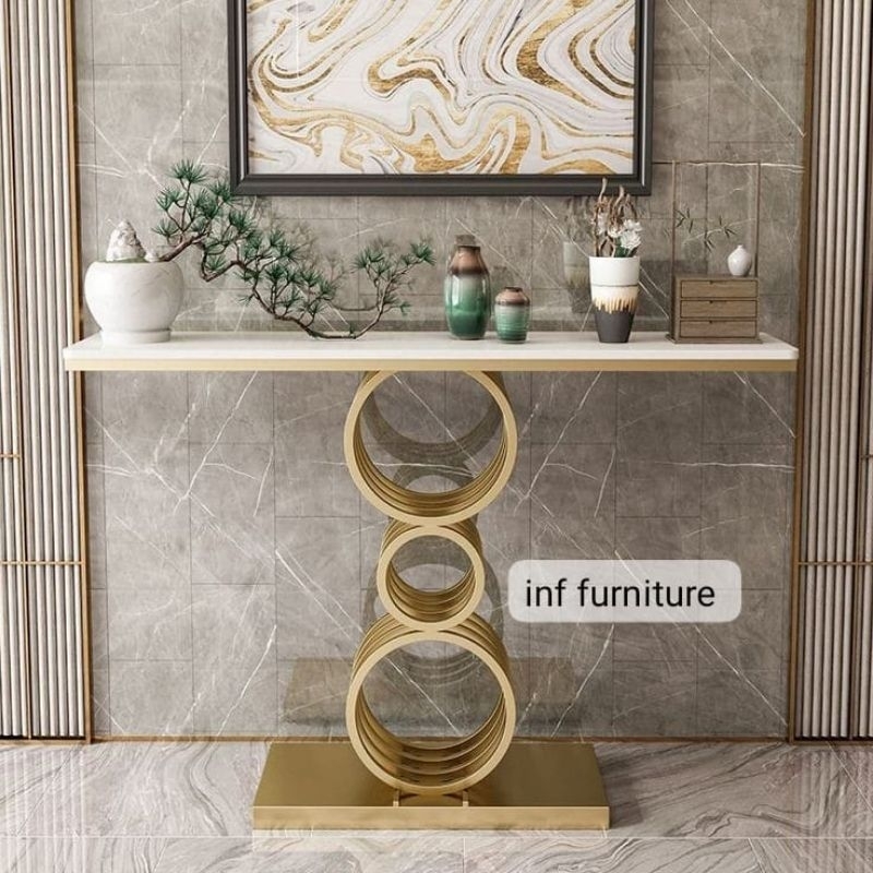 meja konsul marmer asli meja konsul gold marmer asli