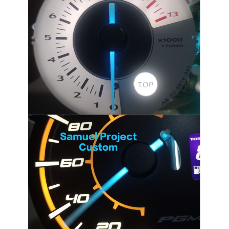 jarum indiglow speedometer satria fu beat eco beat deluxe supra x vixion nvl nva shogun 125 karisma
