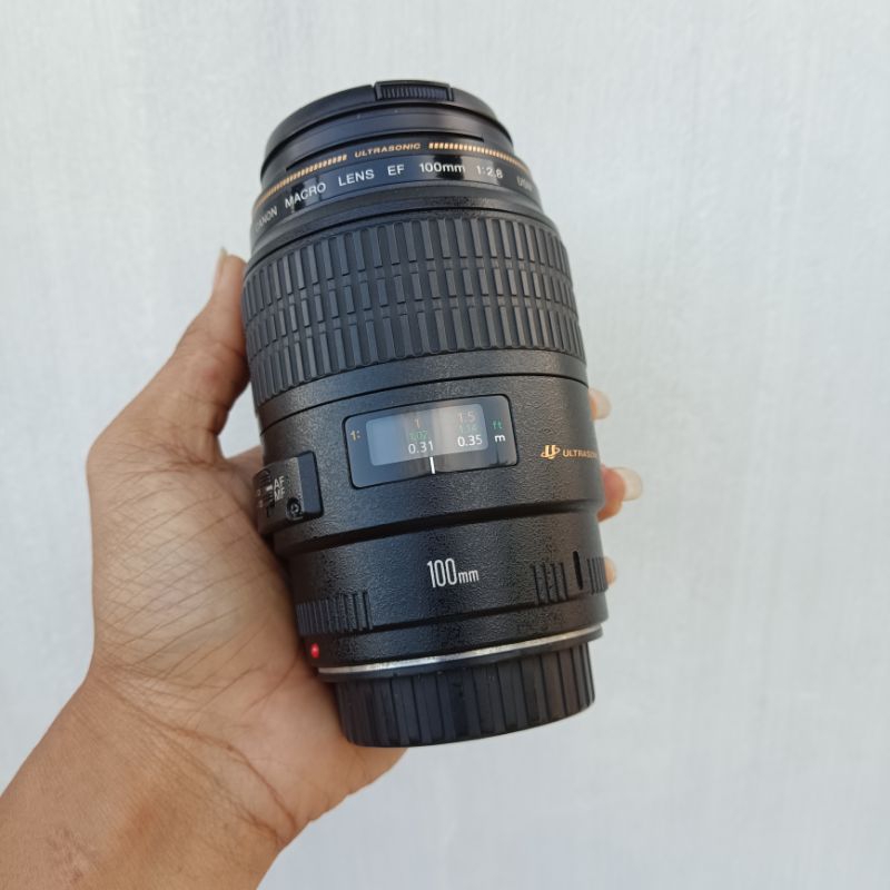 Canon 100mm f2.8 USM lensa canon macro