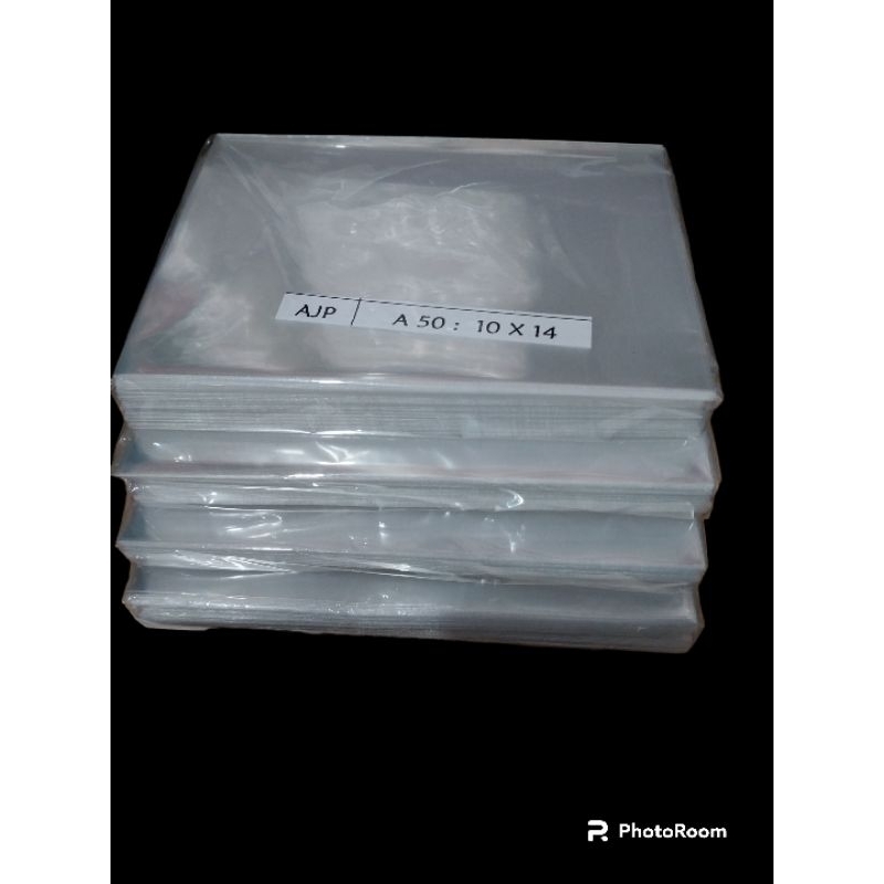 plastik bening tebal opp tanpa lem 10x14 tebal 50 micron plastik snack plastik aksesoris kecil