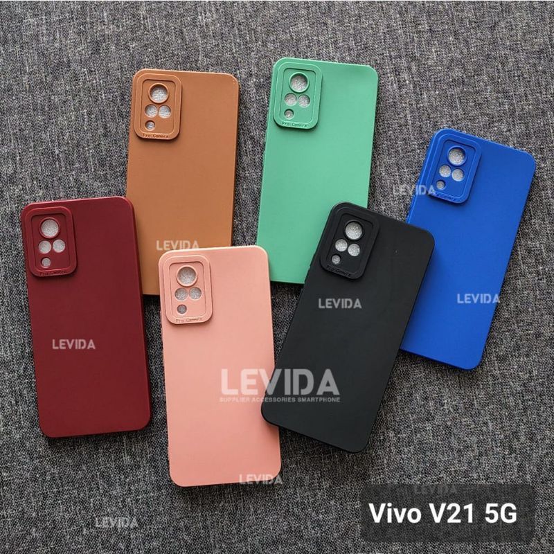 Softcase Pelindung Camera VIVO V21 4G/V21 5G Case Pro Camera