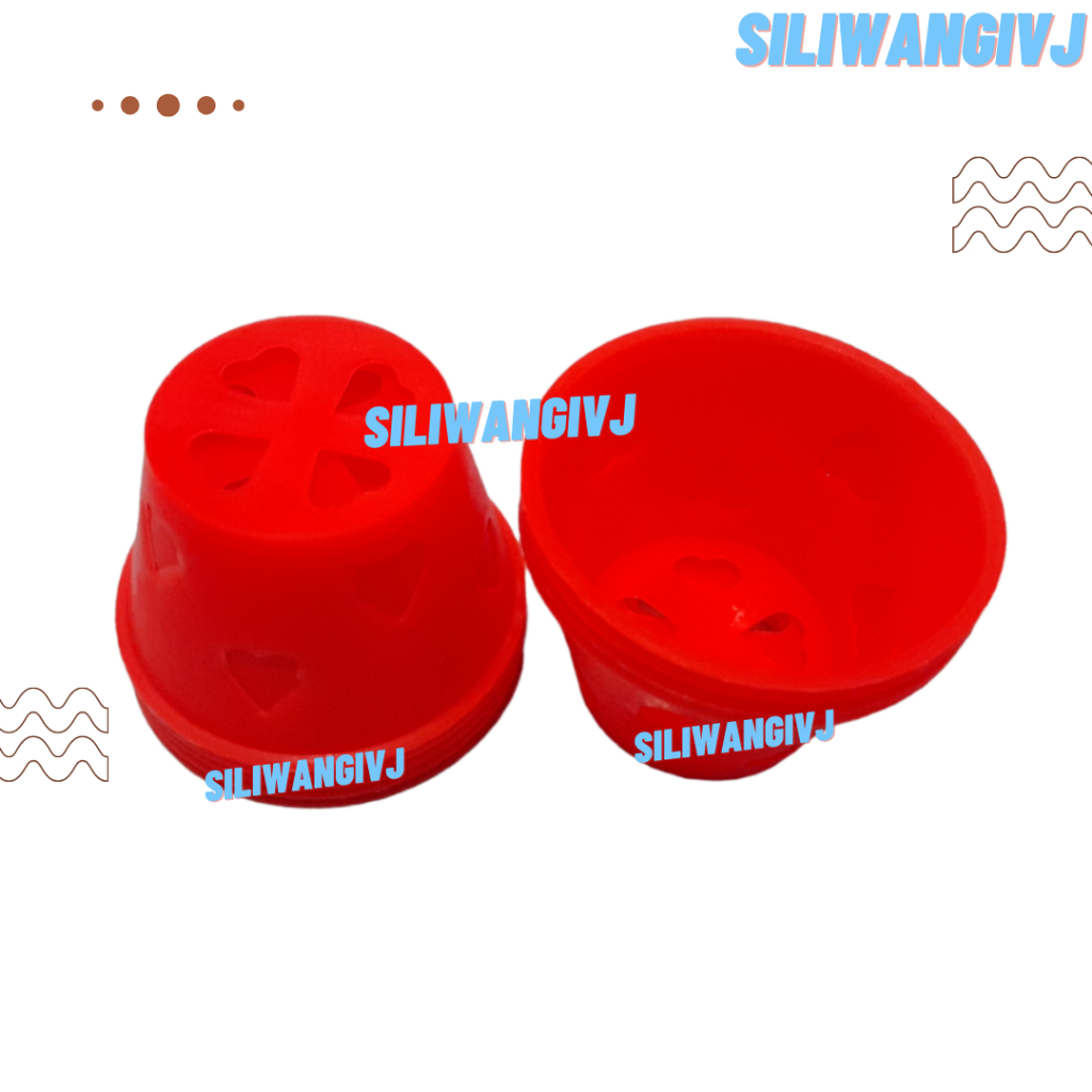 Cetakan Bolu Kukus Mekar Pendek Plastik 12pcs