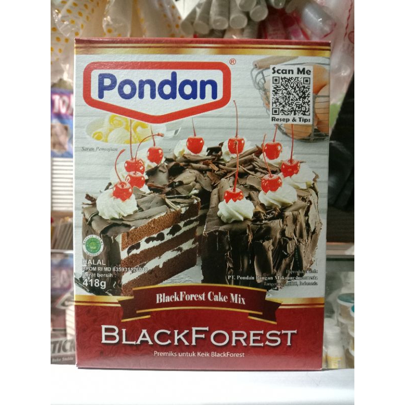 

Pondan Black Forest Panggang, Pondan Brownies Kukus, Pondan Brownies & Cookies, Pondan Chiffon Pandan