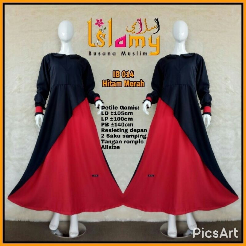 IBM Gamis Busui / Gamis Premium Balotelli/ Gamis Original