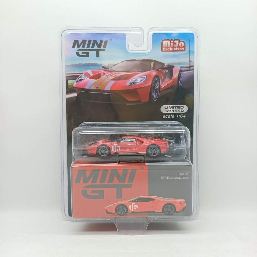 MiniGT 1/64 Ford GT Alan Mann Heritage Edition MGT00476MJ