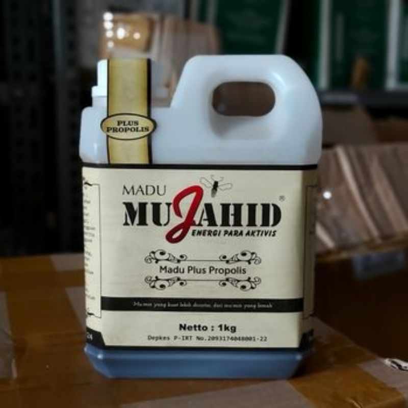 

Madu HUTAN Propolis 1 kg Mujahid