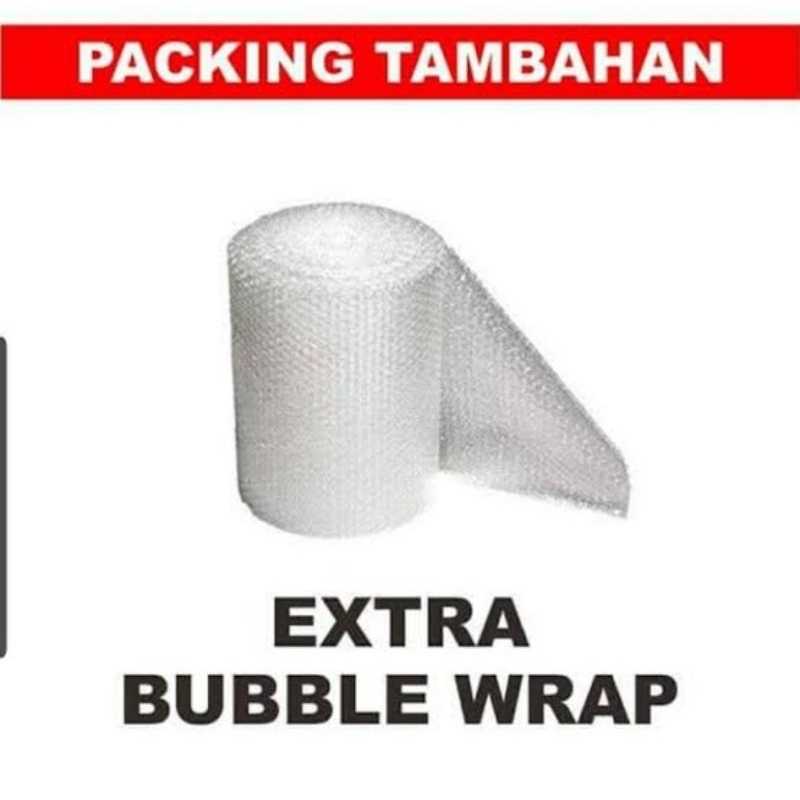 

TAMBAHAN EXTRA BUBBLE WARP PACKING plus DUS sedang
