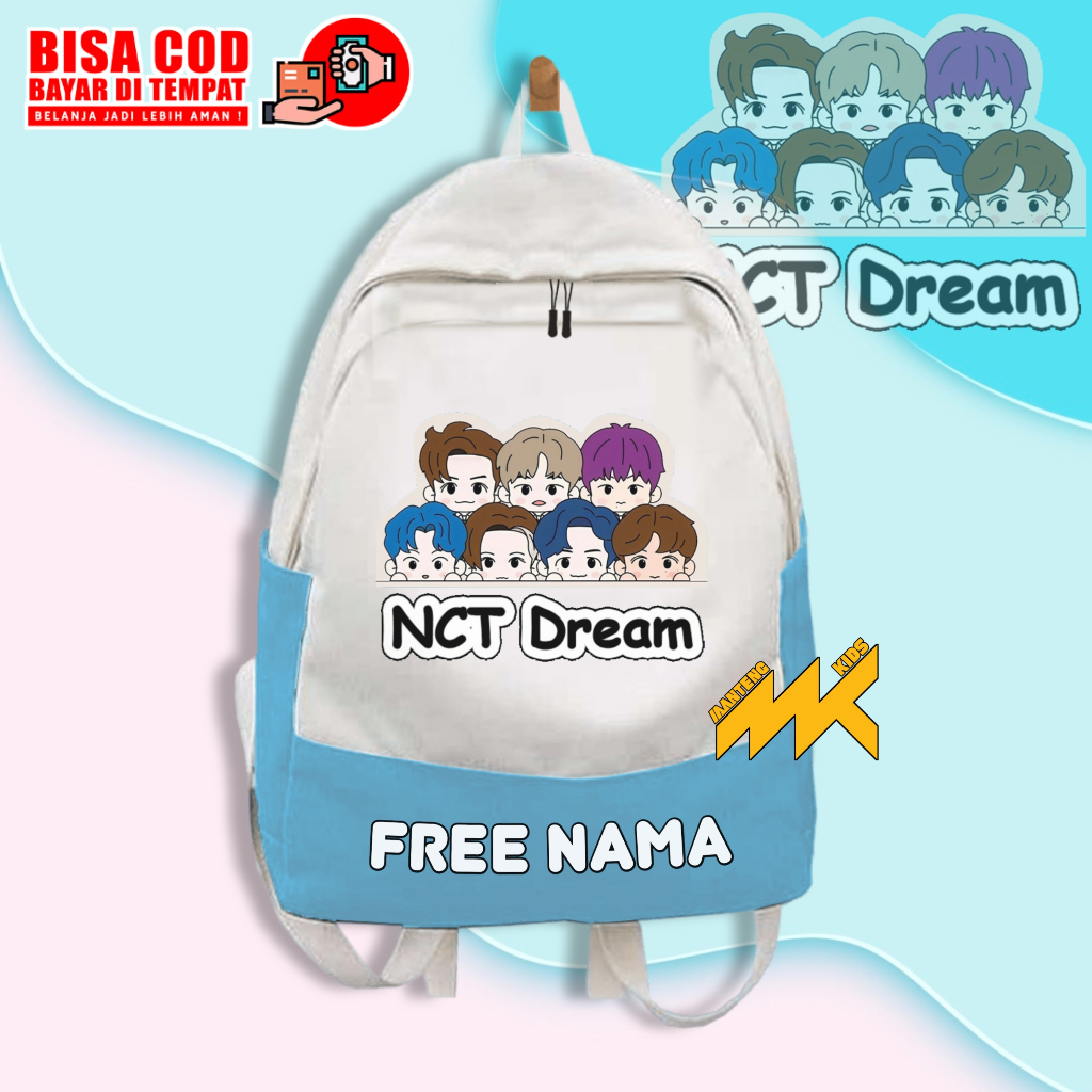 Tas Anak NCT DREAM / Ransel Anak Sekolah NCT DREAM