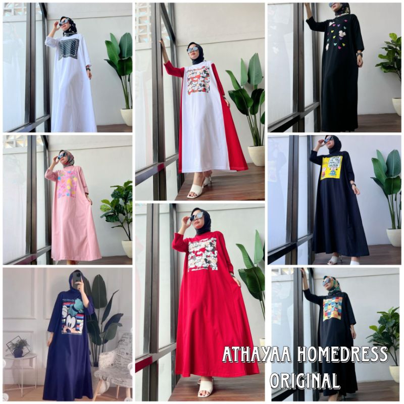 ATHAYAA DAILY DRESS (GAMIS KAOS) BY ATHAYAA