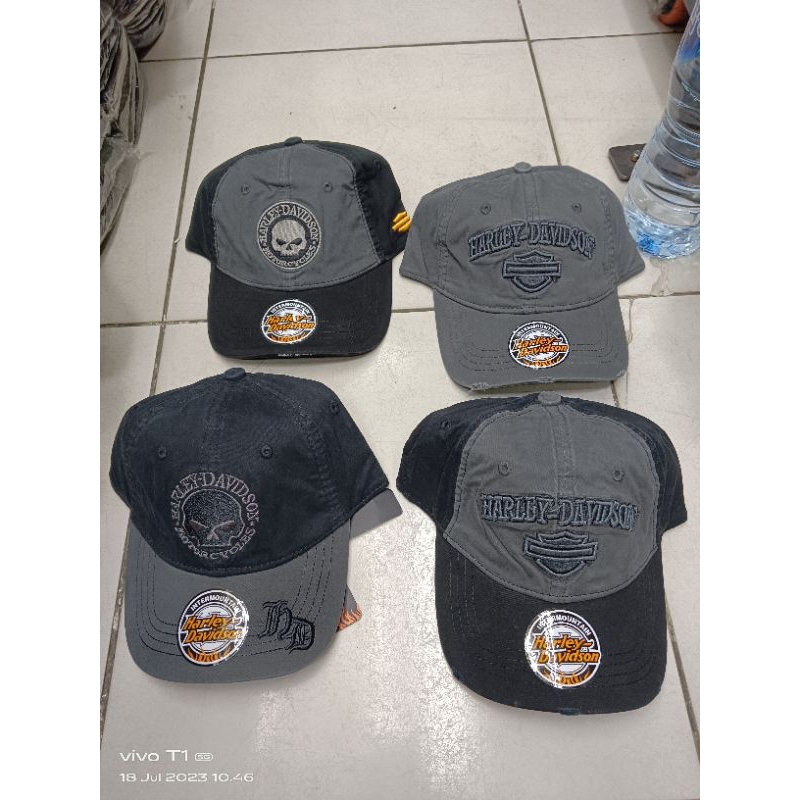 TOPI HARLEY-DAVIDSON DAVIDSON IMPORT TOPI BASEBALL PRIA TOPI PRIA ORIGINAL TOPI DISTRO