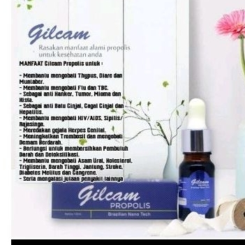 Propolis Gilcam  Brazilian Nano Tech ( Origanal)