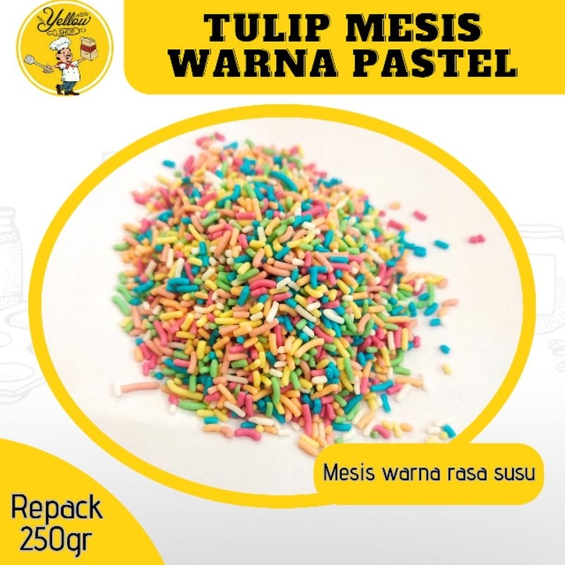 

TULIP MESIS WARNA PASTEL REPACK 500gr