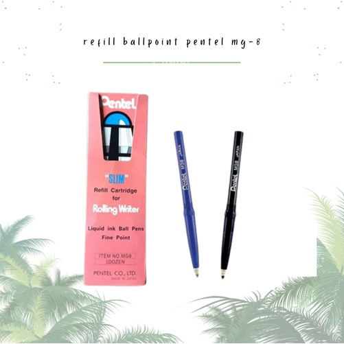 

REFILL / ISI ULANG PEN PENTEL ROLLING WRITER "SLIM" ( PACK )