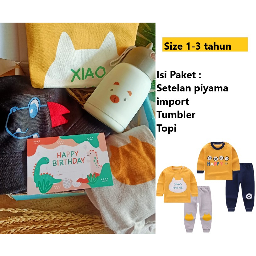 Hampers Kado Anak Laki-laki 1-3 Tahun  Hadiah ulang tahun Anak cowok