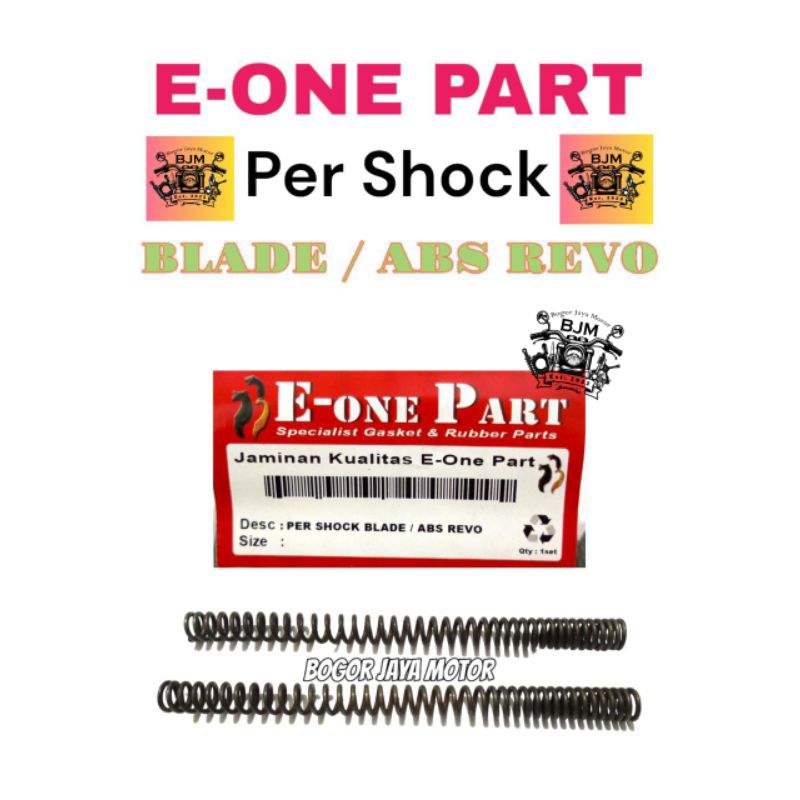 E-ONE PART PER SHOCK SHOCK DEPAN HONDA BLADE / ABS REVO EONE PART PERSHOK SOK DEPAN SHOCK DEPAN BLAD