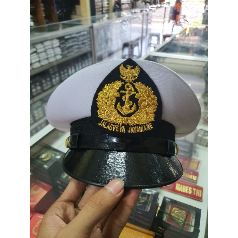 Pet PDU bintara TNI AL | Pet PDU Bintara Dinas Upacara TNI AL | Pet Pdu Bintara Tni AL Putih