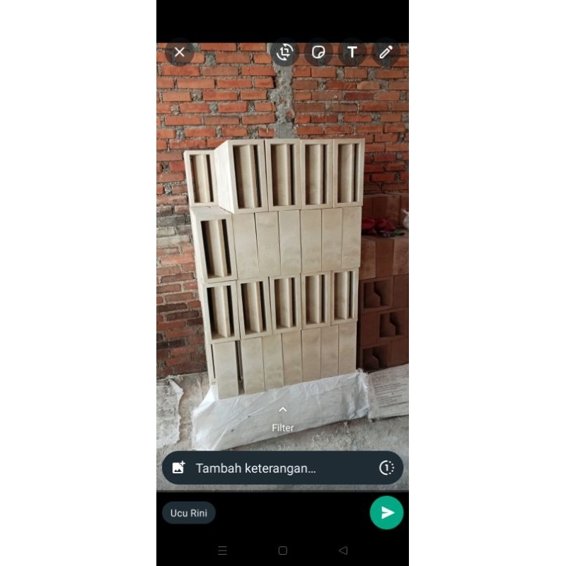 roster/loster/modern/beton/minimalis nako lobang 2, panjang