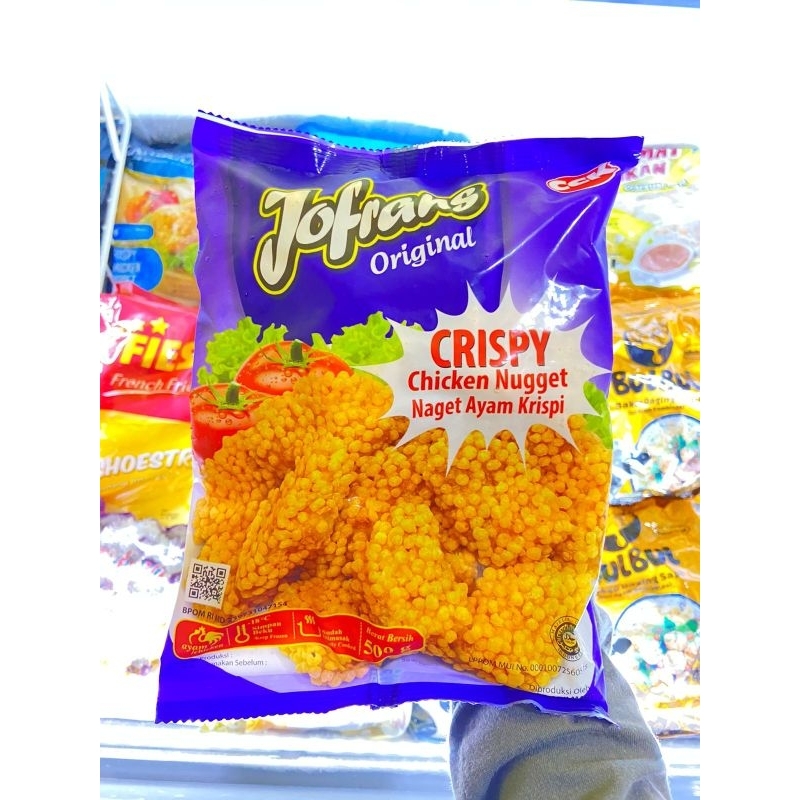

jofrans naget ayam crispy/Chicken Nugget 500gr