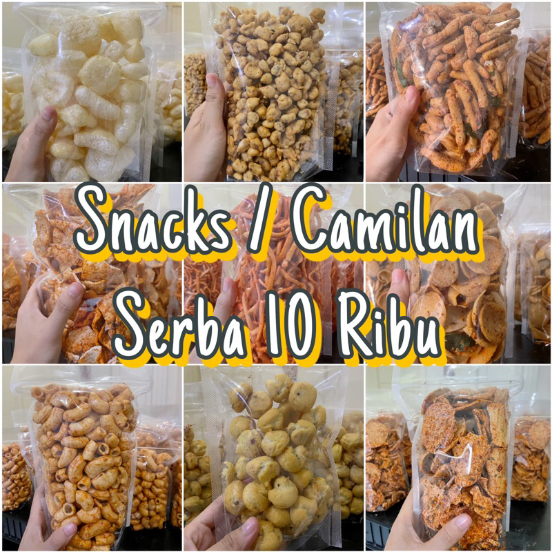 

CAMILAN SNACKS SERBA 10 RIBU STANDING POUCH