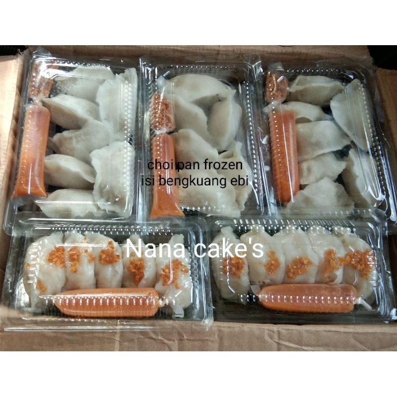 

Choi pan frozen isi bengkuang ebi frozen Choi pan perbungkus isi 5biji