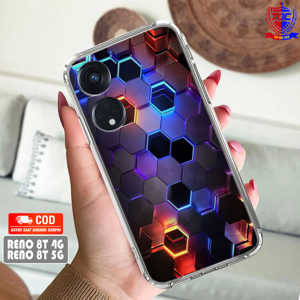 Case OPPO RENO 8T 4G RENO 8T 5G 2023 - Casing OPPO RENO 8T Terbaru Top One Case [ MOTIF 04 ] Casing 