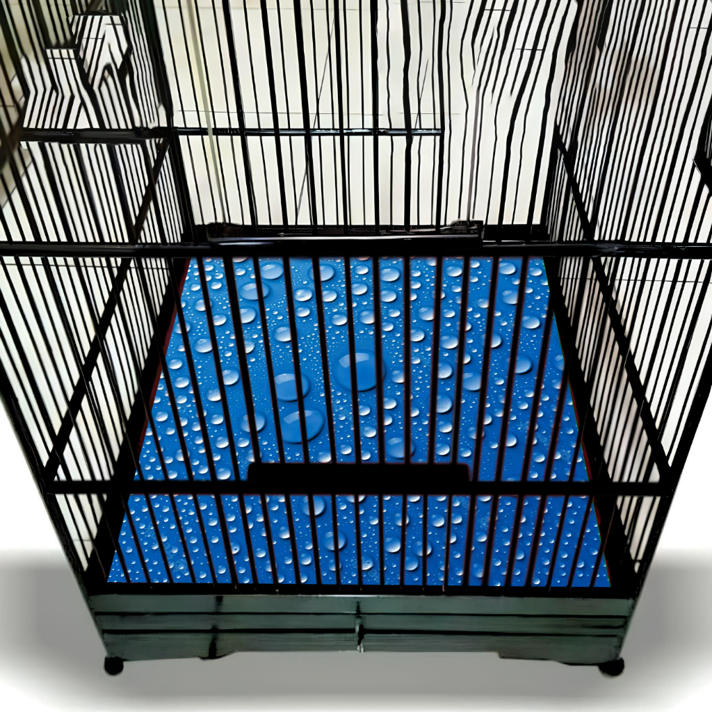 Karpet Alas Lantai Sangkar Kotak Motif AIR BASAH Perlak Kandang Gepengan KOSAN