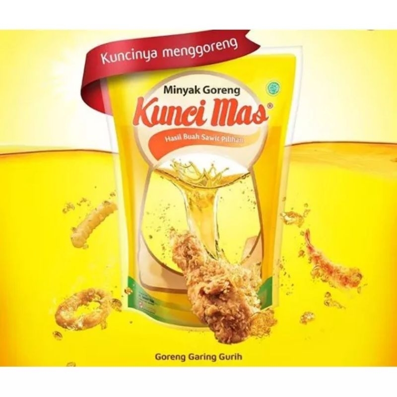 

Kunci Mas Minyak Goreng Pouch 2L