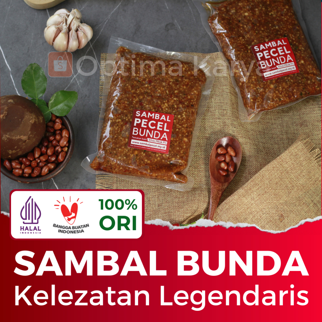 

Sambal Pecel Bumbu Kacang Bunda Khas Mbak Pri Paket 2 Pack