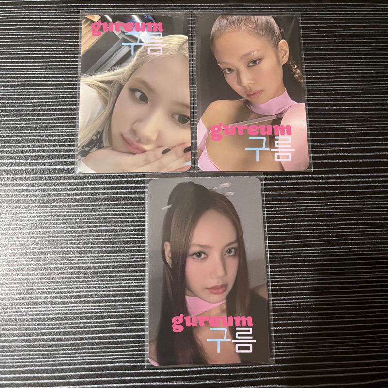 [READY] (PC ONLY) BLACKPINK CD PLAYER PHOTOCARD BORN PINK OFFICIAL ROSE JENNIE LISA