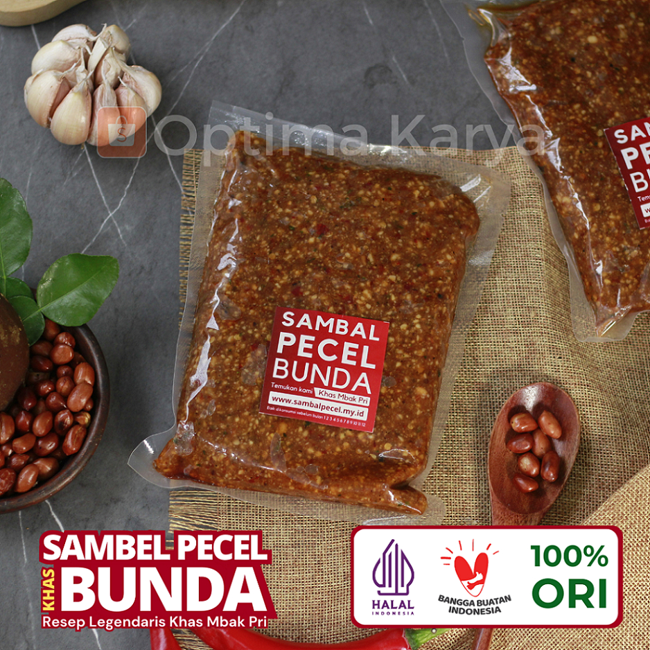 

Sambal Pecel Bunda Khas Tradisional Jawa Paket 2 Pack