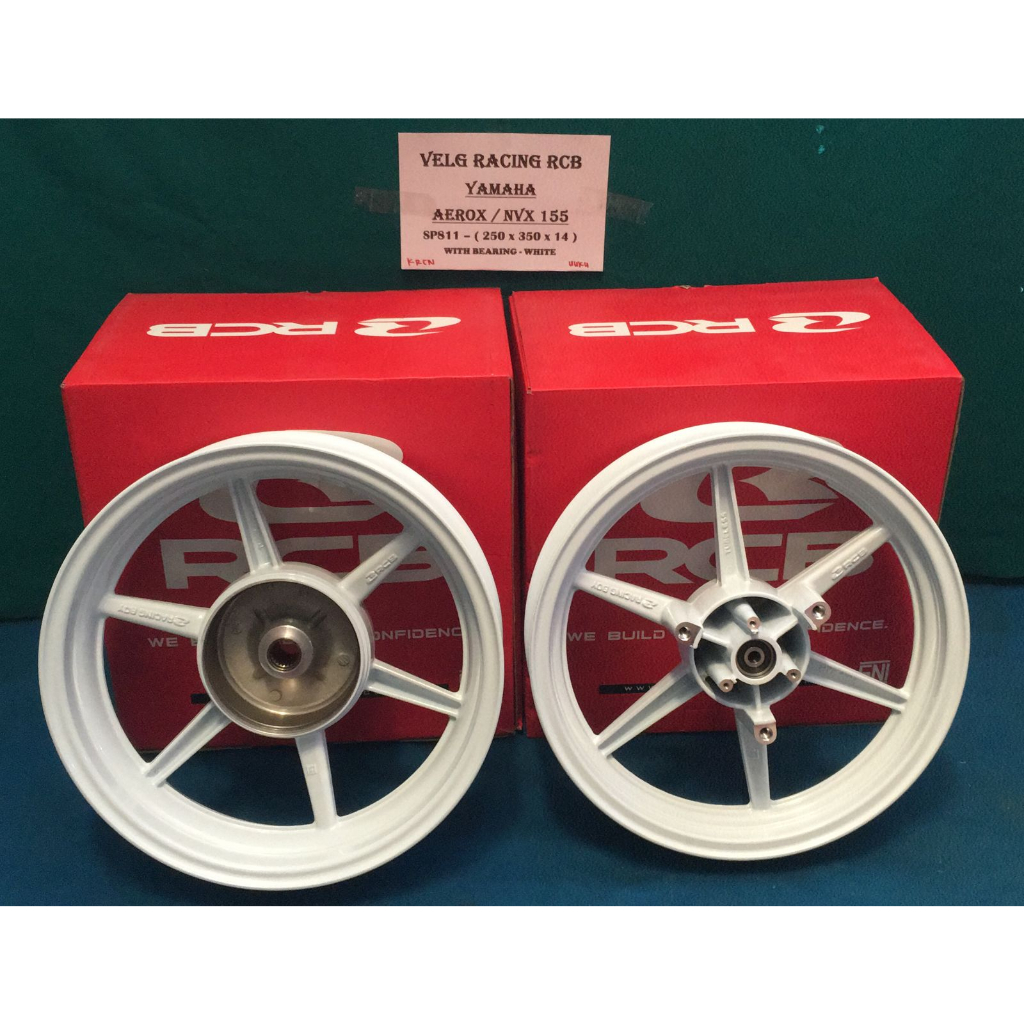 Velg RCB SP811 Yamaha Aerox - Putih