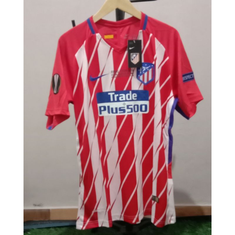 JERSEY ATLETICO MADRID HOME FINAL UEFA EUROPA LEAGUE 2018 NAMESET (F.TORRES) #9 SIZE XL