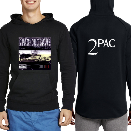 Hoodie 2Pac Outlawz Hoodie Pullover | Jumper Hoodie | Casual Cotton Hoodie